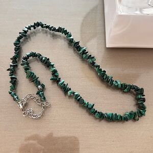 Malachite Chip Necklace